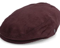 Corduroy Brown Flat Cap - Jaxon & James
