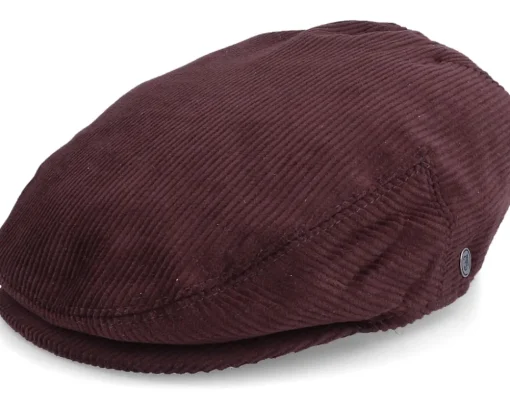 Corduroy Brown Flat Cap - Jaxon & James