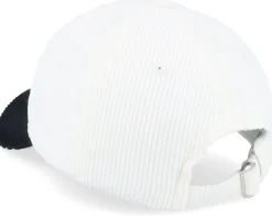 Corduroy Off White/Black Dad Cap - Equip