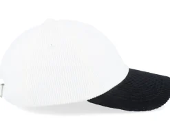 Corduroy Off White/Black Dad Cap - Equip