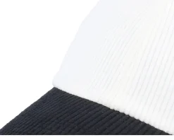 Corduroy Off White/Black Dad Cap - Equip