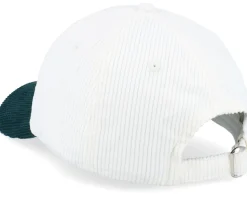 Corduroy Off White/Dark Forest Dad Cap - Equip
