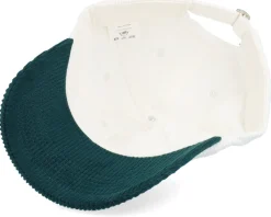Corduroy Off White/Dark Forest Dad Cap - Equip