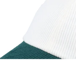 Corduroy Off White/Dark Forest Dad Cap - Equip