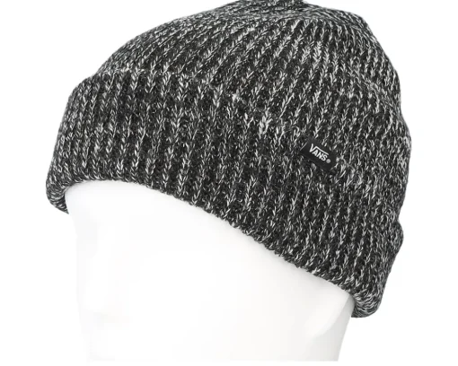 Core Basics Beanie Black Heather Cuff - Vans