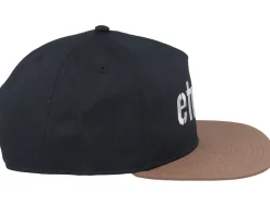 Corp Black/Brown Snapback - Etnies