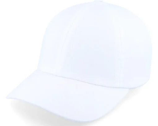Cotton Fabric Baseball Cap White Dad Cap - Seeberger