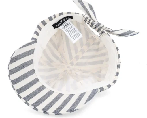 Cotton Mix Baseballcap Stripe Design Swallow Blue Dad Cap - Seeberger