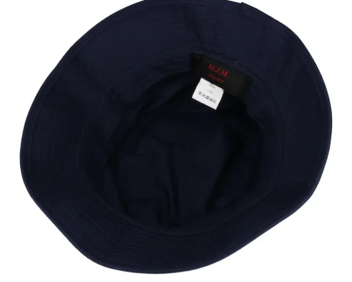 Cotton Mix Recycled Pet Navy Bucket - MJM Hats