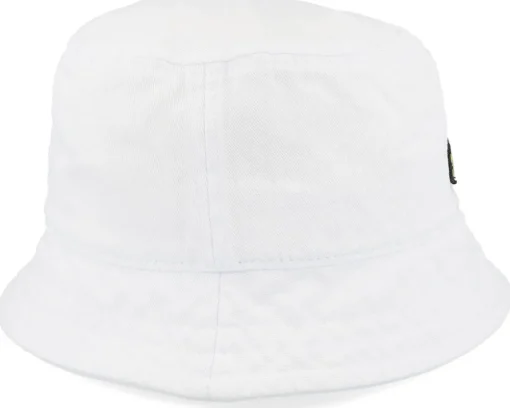 Cotton Twill Hat White Bucket - Lyle & Scott