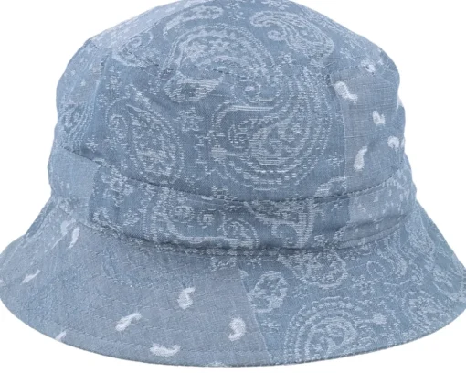 Cotton/Linen Blue Bucket - Stetson
