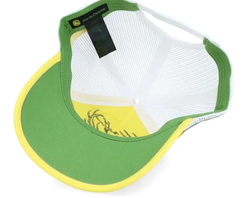 Cotton/Twill Mesh Green Trucker - John Deere