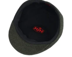 Country Wool Mix 33 Green Flat Cap - MJM Hats