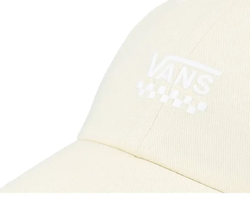 Court Side Curved Bill Jockey Almond Oil Dad Cap - Vans