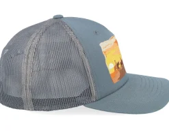 Cowboy Grey A-Frame Trucker - Jim Pilleus