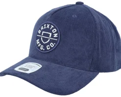 Crest C Mp Washed Navy Corduroy A-Frame Adjustable - Brixton