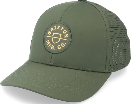 Crest Military Olive Adjustable - Brixton