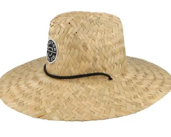 Crest Sun Hat Tan Straw Hat - Brixton