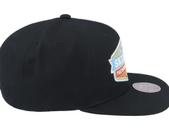 Crimsonwave Logo Black Snapback - Skillfish