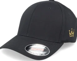 Crown Side Emroidered Black Flexfit - Iconic