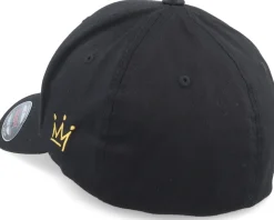 Crown Side Emroidered Black Flexfit - Iconic