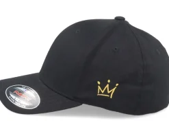 Crown Side Emroidered Black Flexfit - Iconic