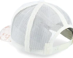 Crying Girl Pop Art Velvet White/Peah/Ivory A-Frame Trucker - Calza Pennello
