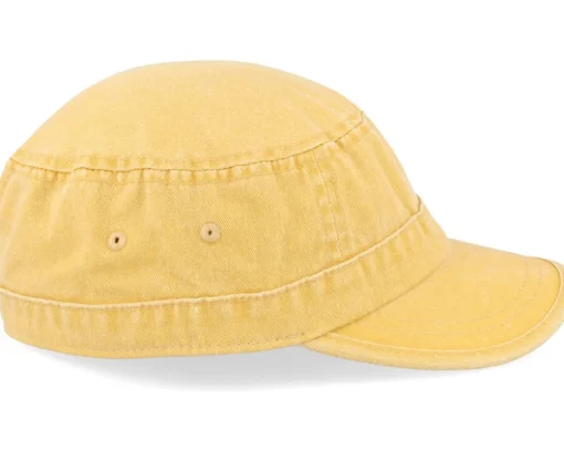 Cuba Dyed Cotton Twill Yellow Army - MJM Hats