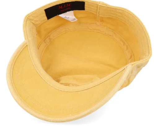 Cuba Dyed Cotton Twill Yellow Army - MJM Hats