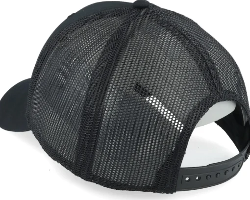 Current Embroidery Black Trucker - John Deere