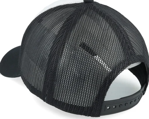 Current Embroidery Black/White Trucker - John Deere
