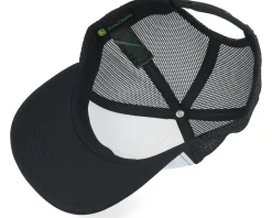 Current Embroidery Black/White Trucker - John Deere