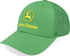 Current Embroidery Green Trucker - John Deere