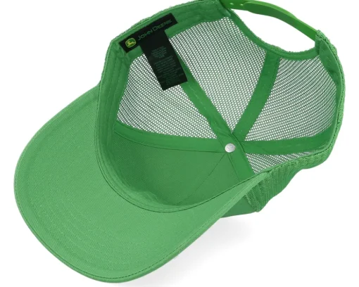 Current Embroidery Green Trucker - John Deere