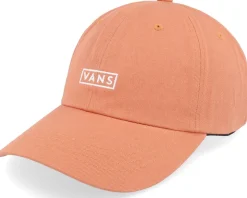 Curved Bill Jockey Autumn Leaf Dad Cap - Vans