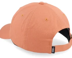 Curved Bill Jockey Autumn Leaf Dad Cap - Vans