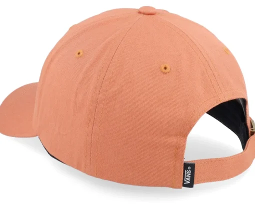 Curved Bill Jockey Autumn Leaf Dad Cap - Vans