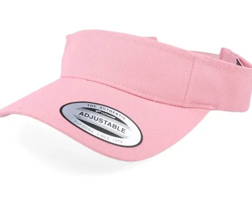 Curved Cosmopink Visor - Yupoong