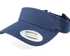 Curved Navy Visor - Yupoong