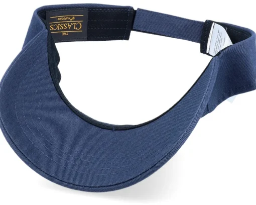 Curved Navy Visor - Yupoong