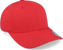 Curved Red Adjustable - Yupoong