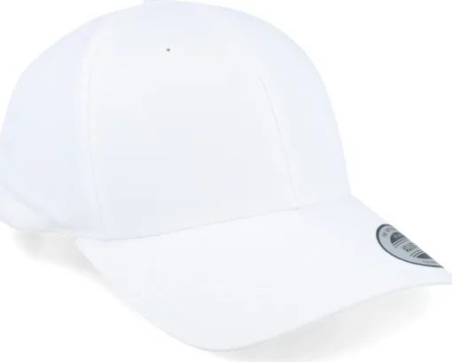 Curved White Adjustable - Yupoong