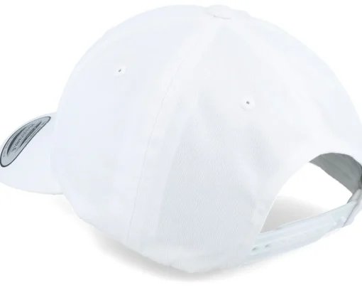 Curved White Adjustable - Yupoong