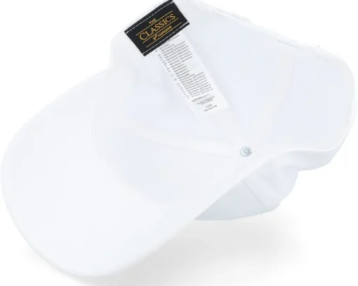Curved White Adjustable - Yupoong