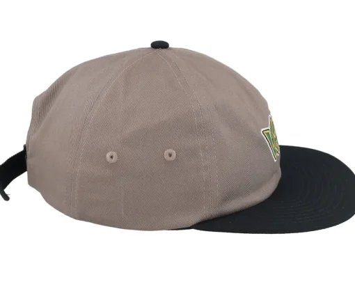 Cushman Jockey Deep Taupe/Black Strapback - Vans