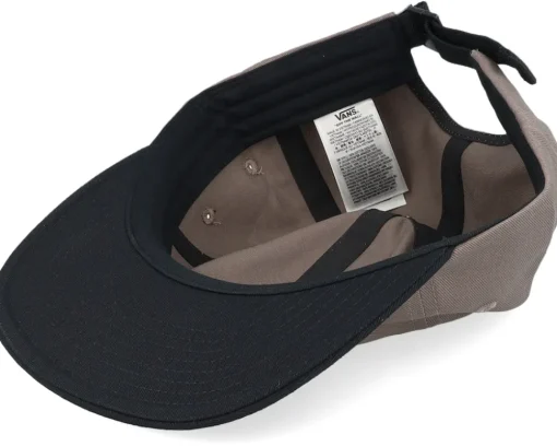 Cushman Jockey Deep Taupe/Black Strapback - Vans