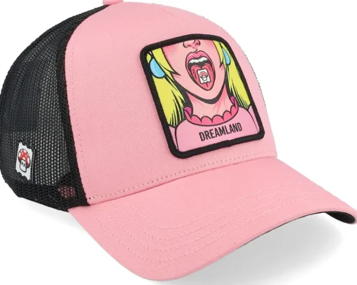 Cute Dreamland Black/Pink Trucker - Capslab