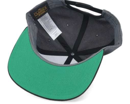 D4 Dice Ultimate Pain Charcoal/Black Snapback - Critiql Hit