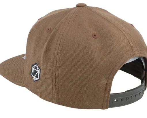 D4 Dice Ultimate Pain Classic Tan Snapback - Critiql Hit