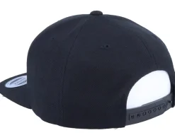 D Letter 3D Black Snapback - Iconic